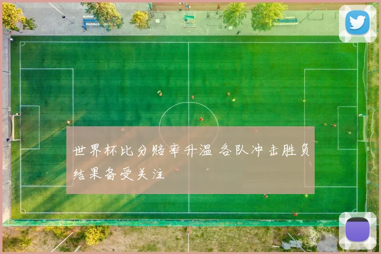 世界杯比分赔率升温 各队冲击胜负结果备受关注